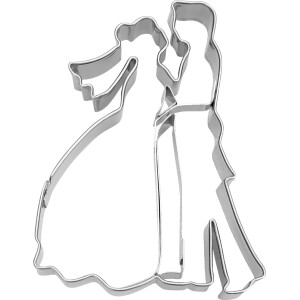 Κουπάτ νύφη και γαμπρός 8cm Staedter