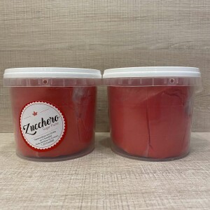 Ζαχαρόπαστα κόκκινη 1 κιλό Zucchero