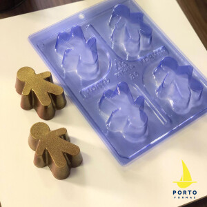 Καλούπι σοκολάτας gingerbread ανδρωπάκια Porto Formas
