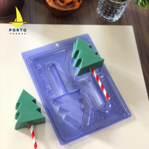 Καλούπι σοκολάτας χριστουγεννιάτικο δέντρο γλυφιτζούρι Porto Formas