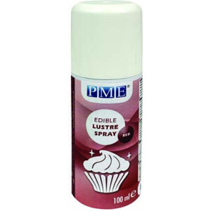 Σπρέυ ζαχαροπλαστικής κόκκινο lustre 100ml PME