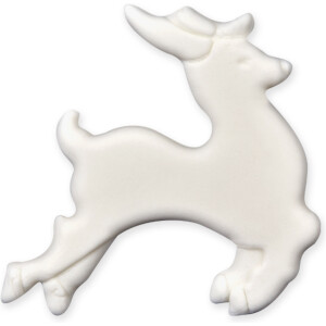 Ελαφάκια βρώσιμα λευκά 6cm 10τεμ Sugart