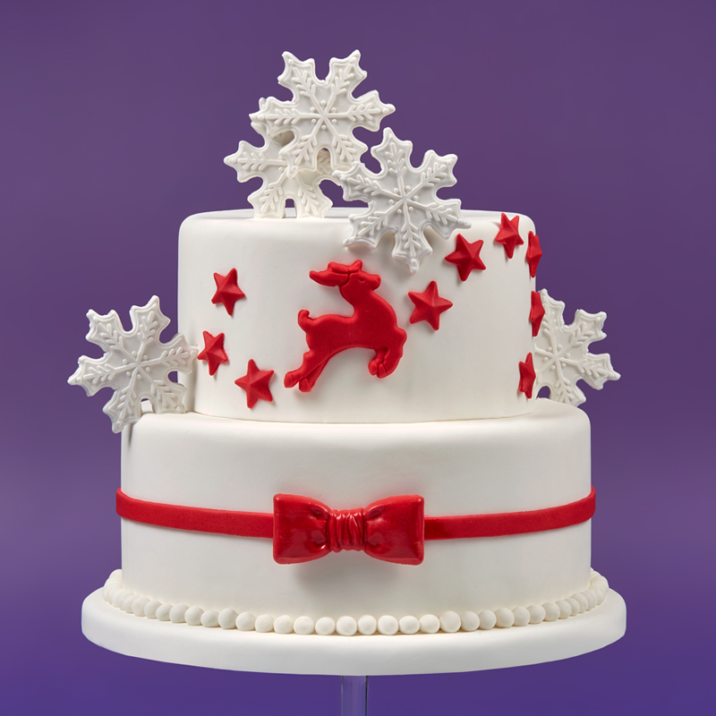 Ελαφάκια βρώσιμα κόκκινα 6cm 10τεμ Sugart - Image 2