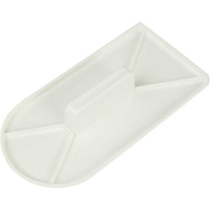 Εργαλείο λείανσης λευκό με λαβή (στρογγυλεμένο άκρο) PME