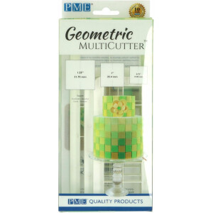 Κουπάτ multicutters τετράγωνα 3τεμ PME