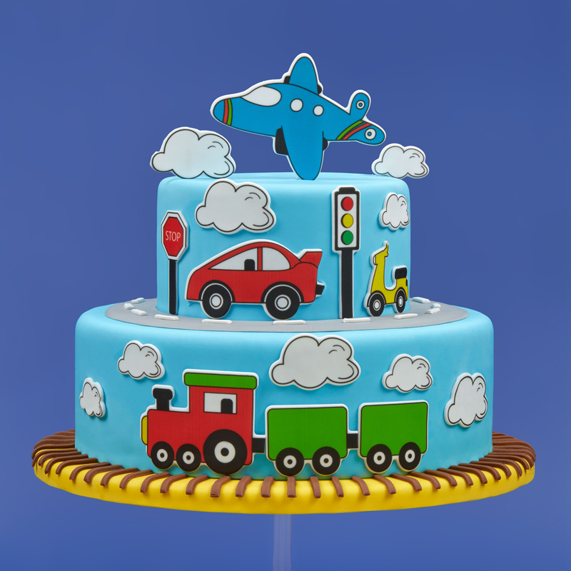 Πλάκα ζαχαρόπαστας μέσα μεταφοράς 20x30cm Sugart