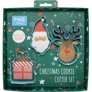 Κουπάτ Santa Cookie 3τεμ PME