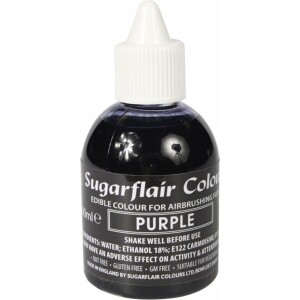 Χρώμα αερογράφου μωβ 60ml Sugarflair
