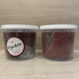 Ζαχαρόπαστα μπορντώ 1 κιλό Zucchero