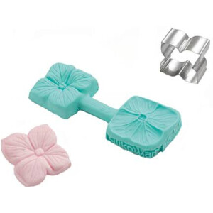 Κουπάτ και σιλικόνη hydrangea Silikomart