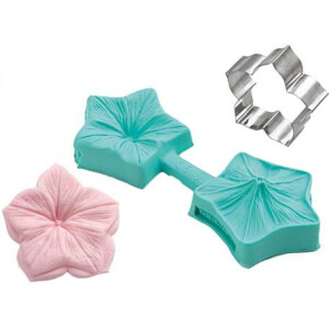 Κουπάτ και σιλικόνη πετούνια Silikomart