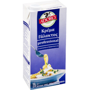 Κρέμα γάλακτος 35% 1lit Adoro