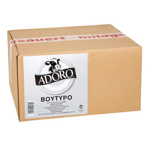 Βούτυρο αγελαδινό 82% 10 κιλά Adoro