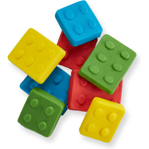 Τουβλάκια πολύχρωμα 48τεμ ζαχαρωτά Sugart