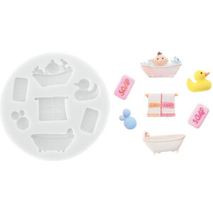 Καλούπι σιλικόνης baby bath time