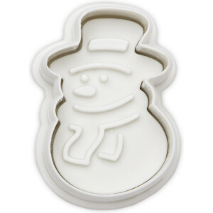 Κουπάτ χιονάνθρωπος με ελατήριο 5cm Staedter