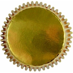 Θήκες cupcake mini χρυσό 45τεμ PME