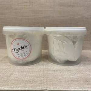 Ζαχαρόπαστα λευκή marshmallow 1 κιλό Zucchero