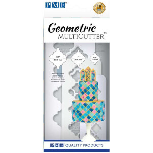 Κουπάτ γεωμετρικά σχέδια morrocan lantern 3τεμ PME