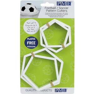 Κουπάτ για μπάλα ποδοσφαίρου 4τεμ πλαστικό PME