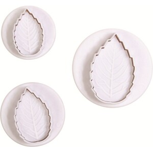 Κουπάτ φύλλα τριαντάφυλλου με ελατήριο 2-3-3,5cm 3τεμ