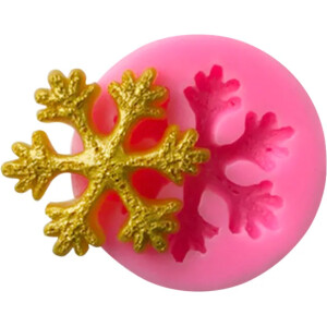 Καλούπι σιλικόνης χιονονιφάδα 5cm