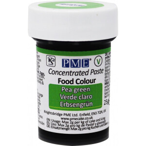 Χρώμα ζαχαροπλαστικής πάστα πράσινο green 25γρ PME