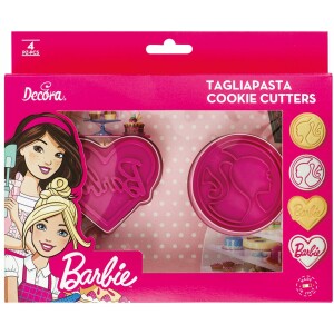 Κουπάτ barbie με σφραγίδα 2τεμ Decora