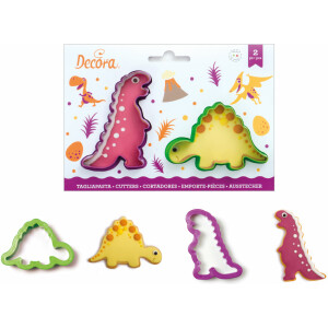 Κουπάτ δεινόσαυροι Jurassic 2τεμ Decora