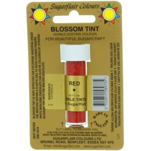 Χρώμα σκόνη κόκκινο red σκόνη 7ml Sugarflair