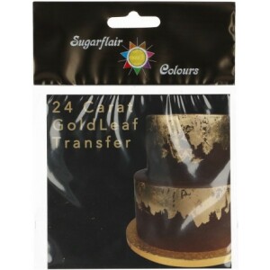 Φύλλο χρυσού 8x8cm Sugarflair