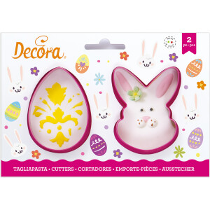 Κουπάτ αυγό και λαγουδάκι 8-9cm Decora