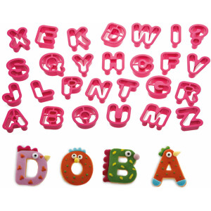 Κουπάτ γράμματα 5,2cm Decora