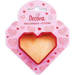 Κουπάτ καρδιά 7cm Decora