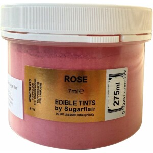 Χρώμα ζαχαροπλαστικής σκόνη ροζ rose 275ml Sugarflair