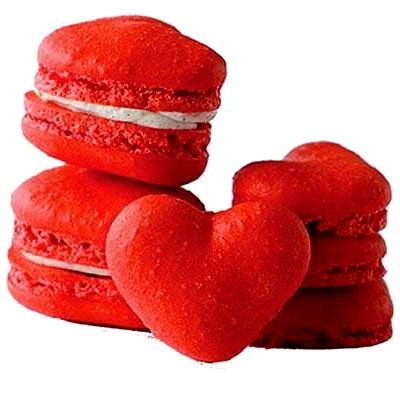 Πατάκι σιλικόνης για macaron καρδιές 38*35cm - Image 2