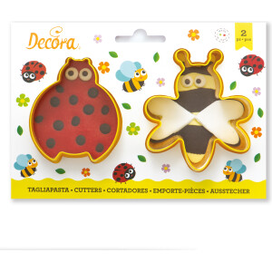 Κουπάτ πασχαλίτσα και μέλισσα 7,5-8cm Decora