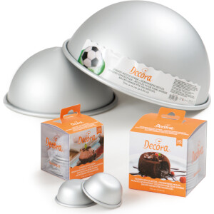 Φόρμα για ψήσιμο ημισφαίριο 18cm Decora