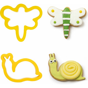 Alternative view of Κουπάτ λιβελούλα και σαλιγκάρι 9cm Decora