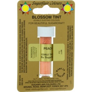 Χρώμα ζαχαροπλαστικής σκόνη ροδακινί peach 7ml Sugarflair