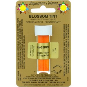 Χρώμα ζαχαροπλαστικής σκόνη πορτοκαλί tangerine 7ml Sugarflair