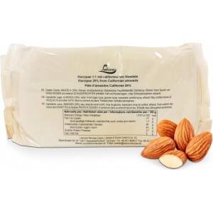 Marzipan 52% 1 κιλό Lubeca