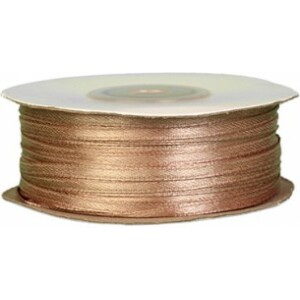 Κορδέλα σατέν σάπιο μήλο σκούρο 3mm 100m διπλής όψης