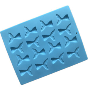 Φόρμα σιλικόνης ουρά γοργόνας 5cm 16τεμ