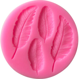 Καλούπι σιλικόνης πούπουλα 4τεμ