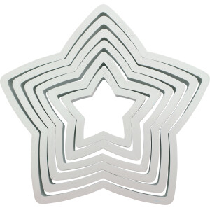 Κουπάτ αστέρια 6τεμ PME