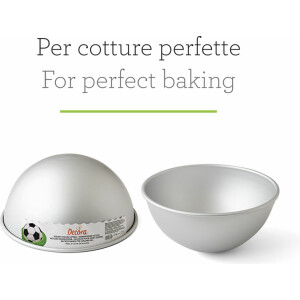 Φόρμα για ψήσιμο ημισφαίριο 20cm Decora