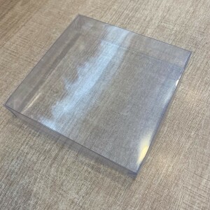 Κουτί διάφανο 20x20x4cm