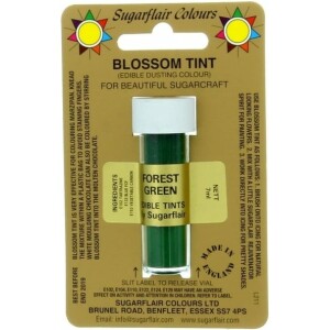 Χρώμα σκόνη πράσινο forest 7ml Sugarflair