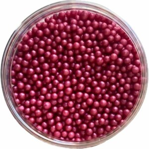 Πέρλες φουξ wine βρώσιμες 4mm 220γρ Sweetbite